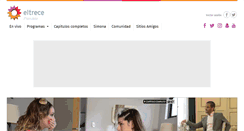 Desktop Screenshot of eltrecetv.com.ar